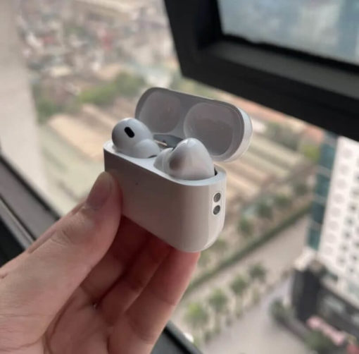 Tai nghe Bluetooth Airpods Pro Gen 2 Hổ Vằn Chip Louda 1562 chính hãng thiết kế sang trọng