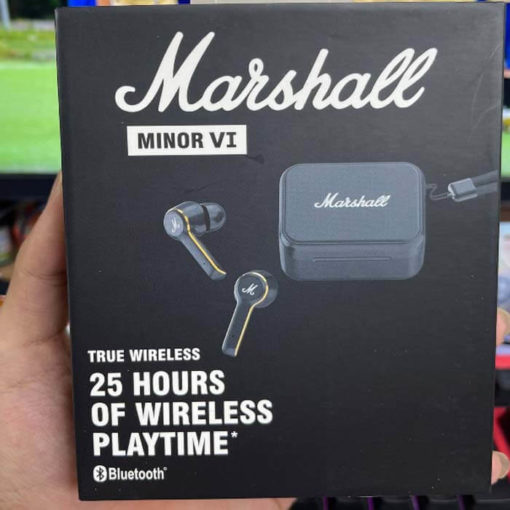 Tai nghe Bluetooth không dây Marshall Minor VI rep 1 1 xuyên âm