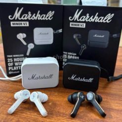 Tai nghe Bluetooth không dây Marshall Minor VI rep 1 1 chất âm rõ