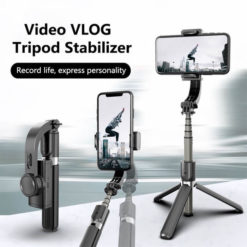 Gậy quay phim chụp ảnh chống rung cho điện thoại Gimbal Stabilizer L08 Q08 cao cấp