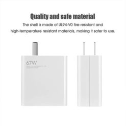 Thông số Bộ sạc nhanh Xiaomi 67W Mi Charge Turbo USB sang Type C full box